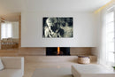The Solitude of Tiberius canvas print by Storaro Art Collection - Roman emperor Tiberius sculpture group in monochromatic museum-quality wall art
